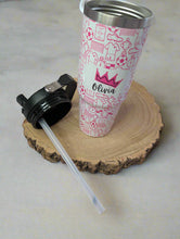 Load image into Gallery viewer, Green Cheeks Football Personalised Water Bottle OPen
