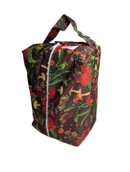 Mushroom Print Wet Bag for Swimming