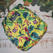 Load image into Gallery viewer, Green Cheeks Yellow Pollywood Reusable Cloth Nappy
