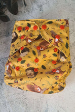 Load image into Gallery viewer, Overnight Cloth Nappy System in Hedgehog Print
