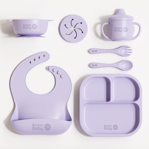 Lilac Baby Led Weaning Set