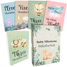 Load image into Gallery viewer, Baby Milestone Celebration Cards Gift Set
