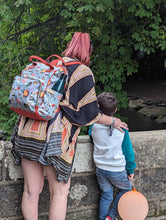 Load image into Gallery viewer, Out and About with the Green Cheeks Changing Bag
