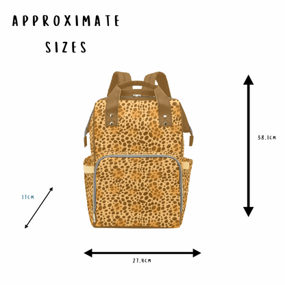 Leopard Print Baby Changing Bag