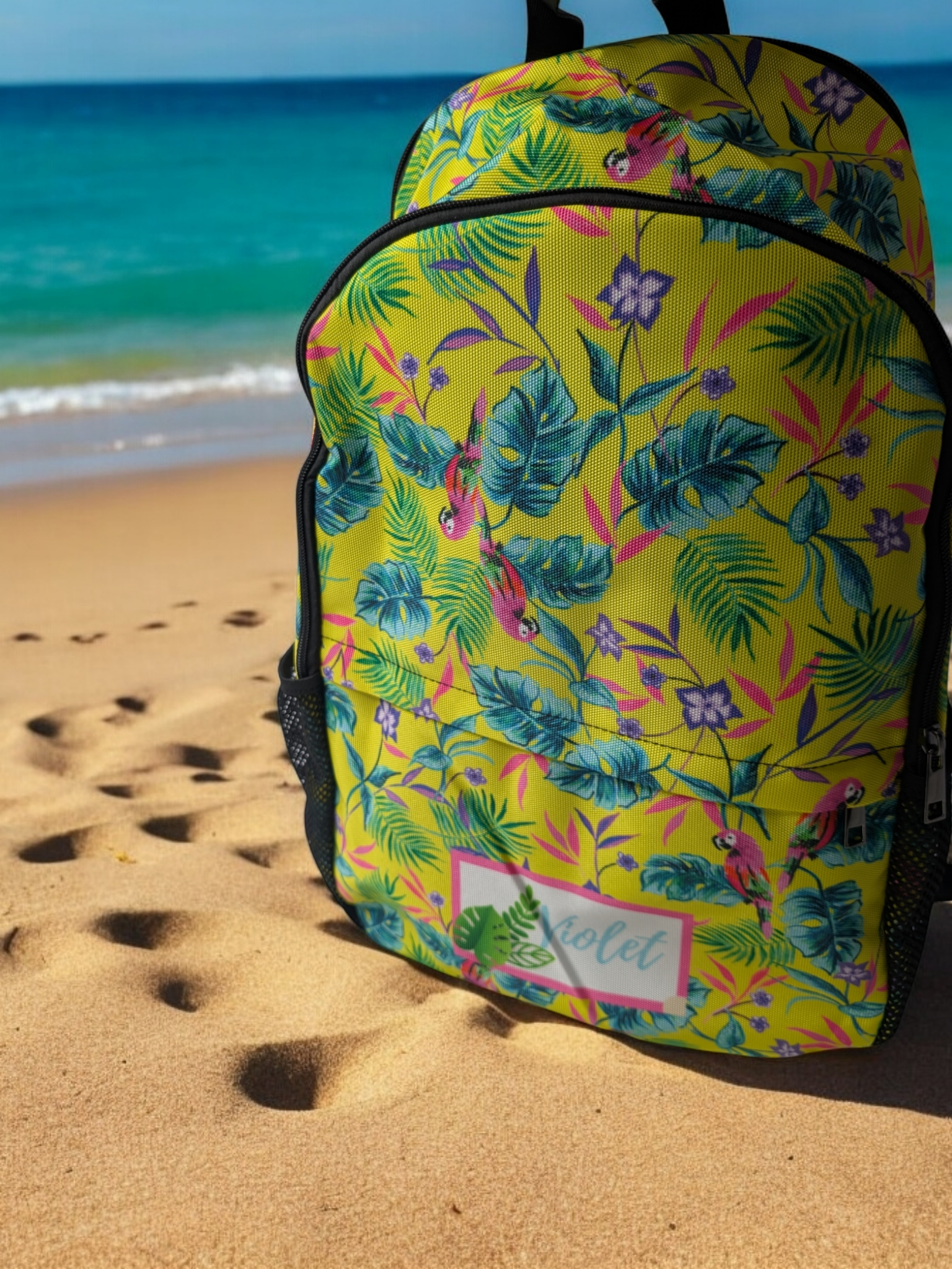 Beach Shot School Bag