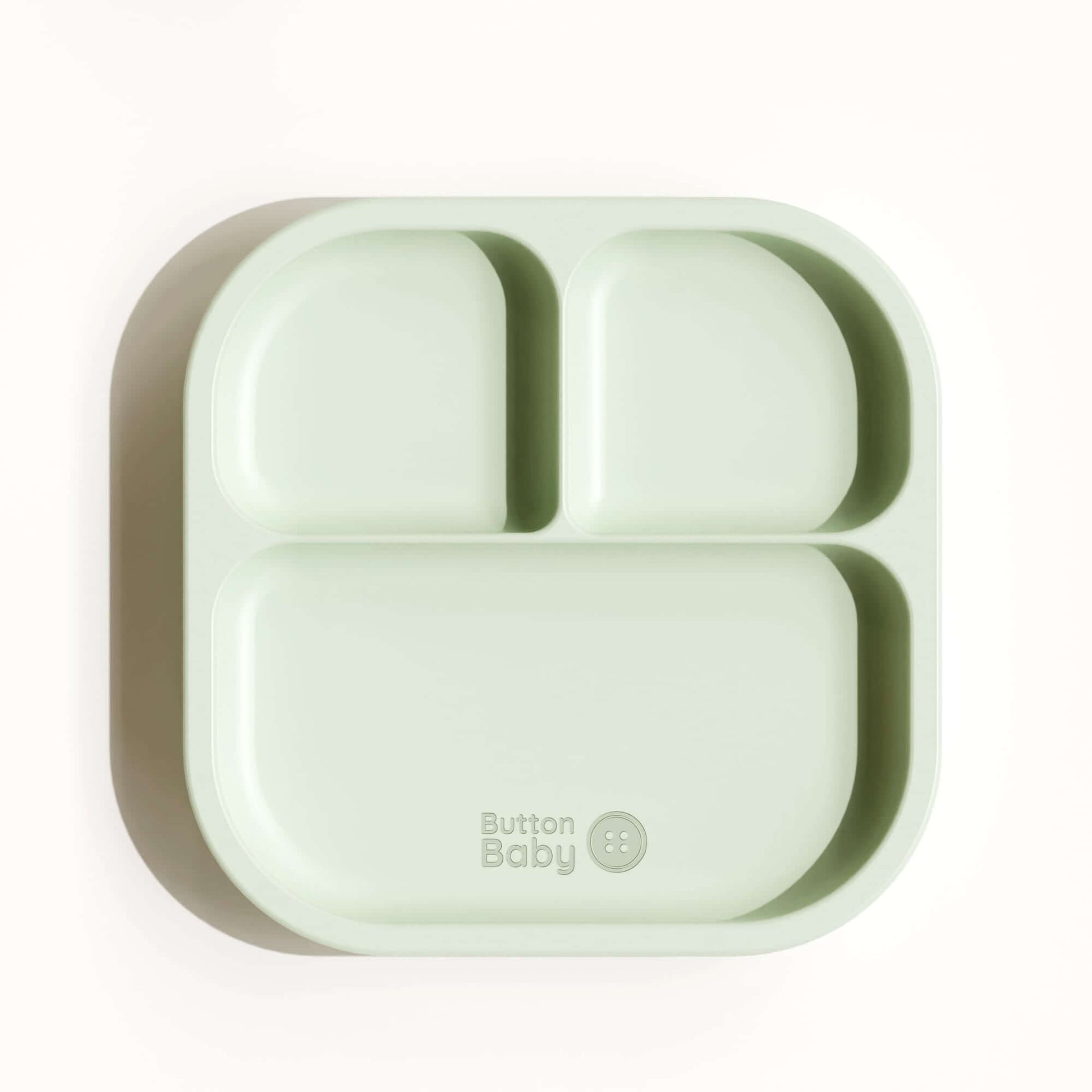 SILICONE PLATE MINT GREEN