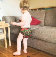 Load image into Gallery viewer, Reusable Cloth Nappies in Mushroom Print
