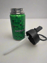 Load image into Gallery viewer, Personalised Stainl - Minecraftess Steel Water Bottle with Handle
