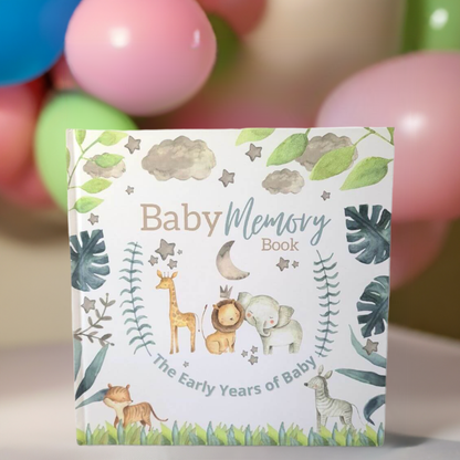 Baby Memory Book - Baby's First Year - First Year Milestone 