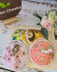 Bamboo Reusable Breast Pads - Nursing Pads for Breastfeeding - Green Cheeks - Eco Alternative