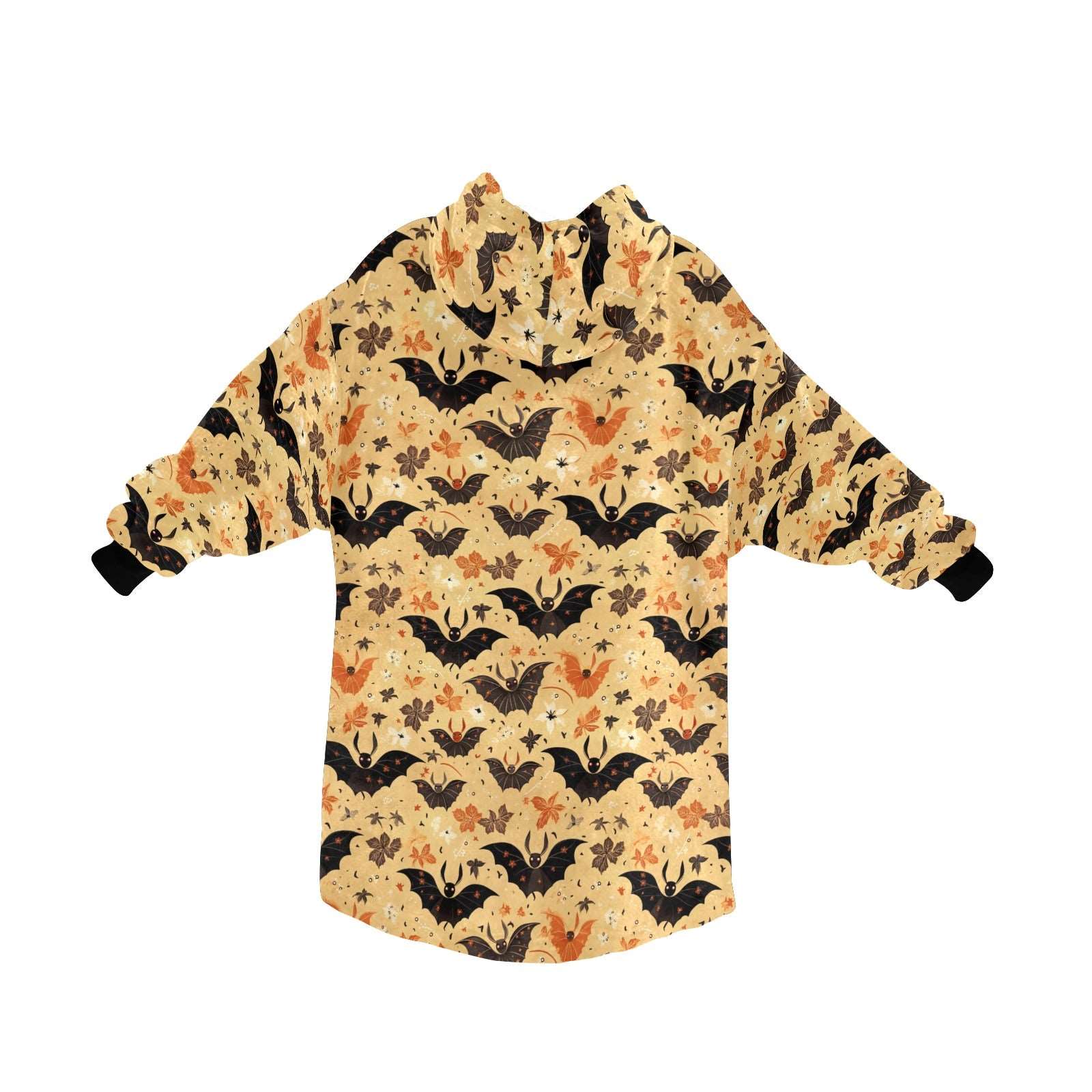 Batty Frights - Hooded Blanket - Green Cheeks - Blanket