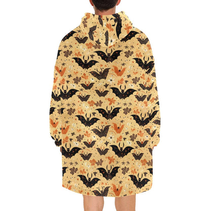 Batty Frights - Hooded Blanket - Green Cheeks - Blanket