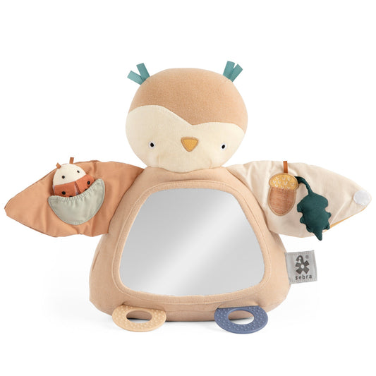 Blinky The Owl Activity Toy by Sebra - Green Cheeks - Baby Toys & Activity Equipment