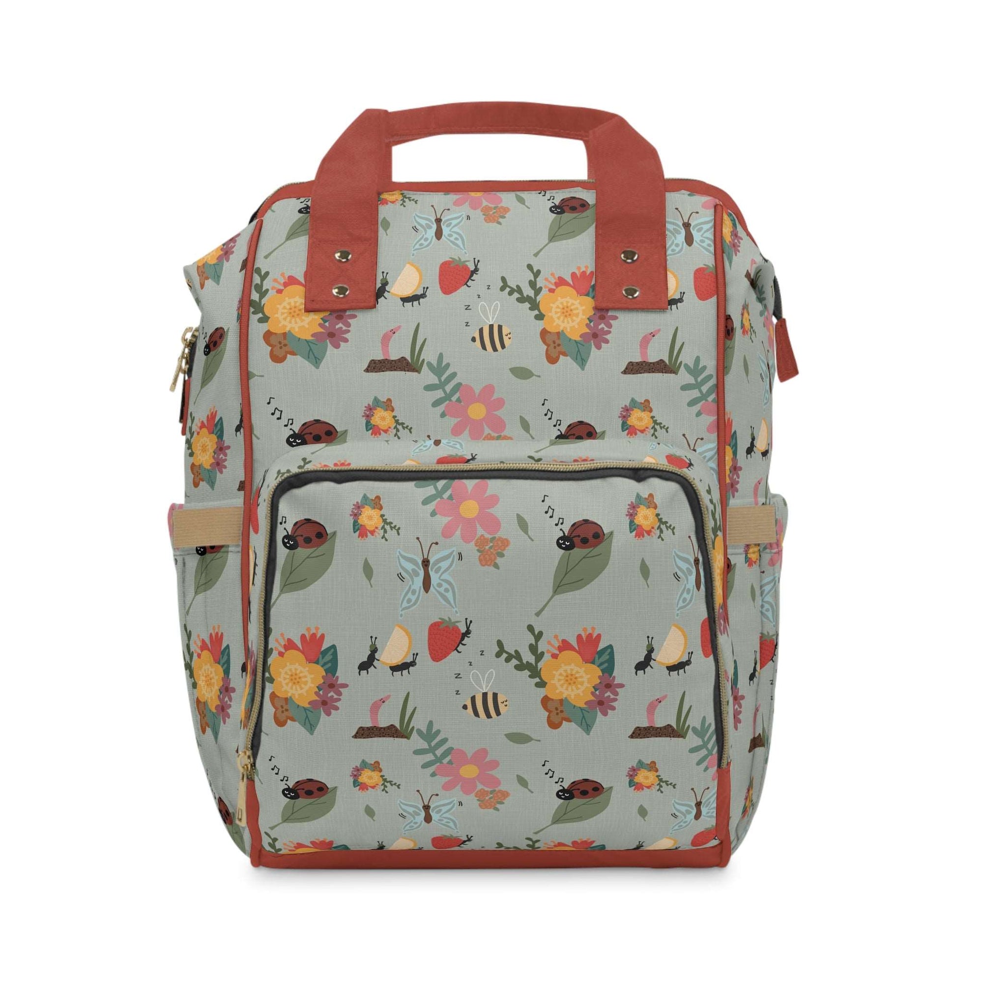 Bugs Ball Baby Changing Bag - Creepin' It Real - Green Cheeks - Diaper Bag