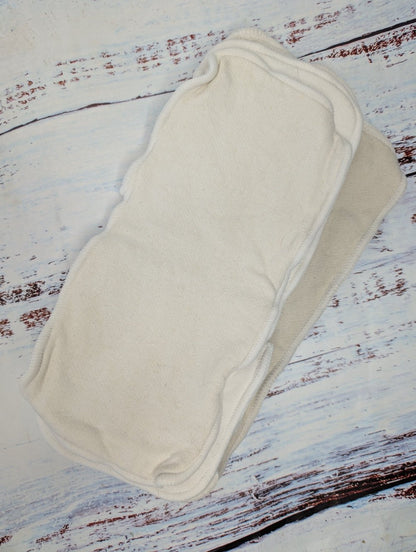 Cloth Nappy Inserts, Boosters & Liners - Pre - Loved or Sample Sale - Green Cheeks - cloth nappy