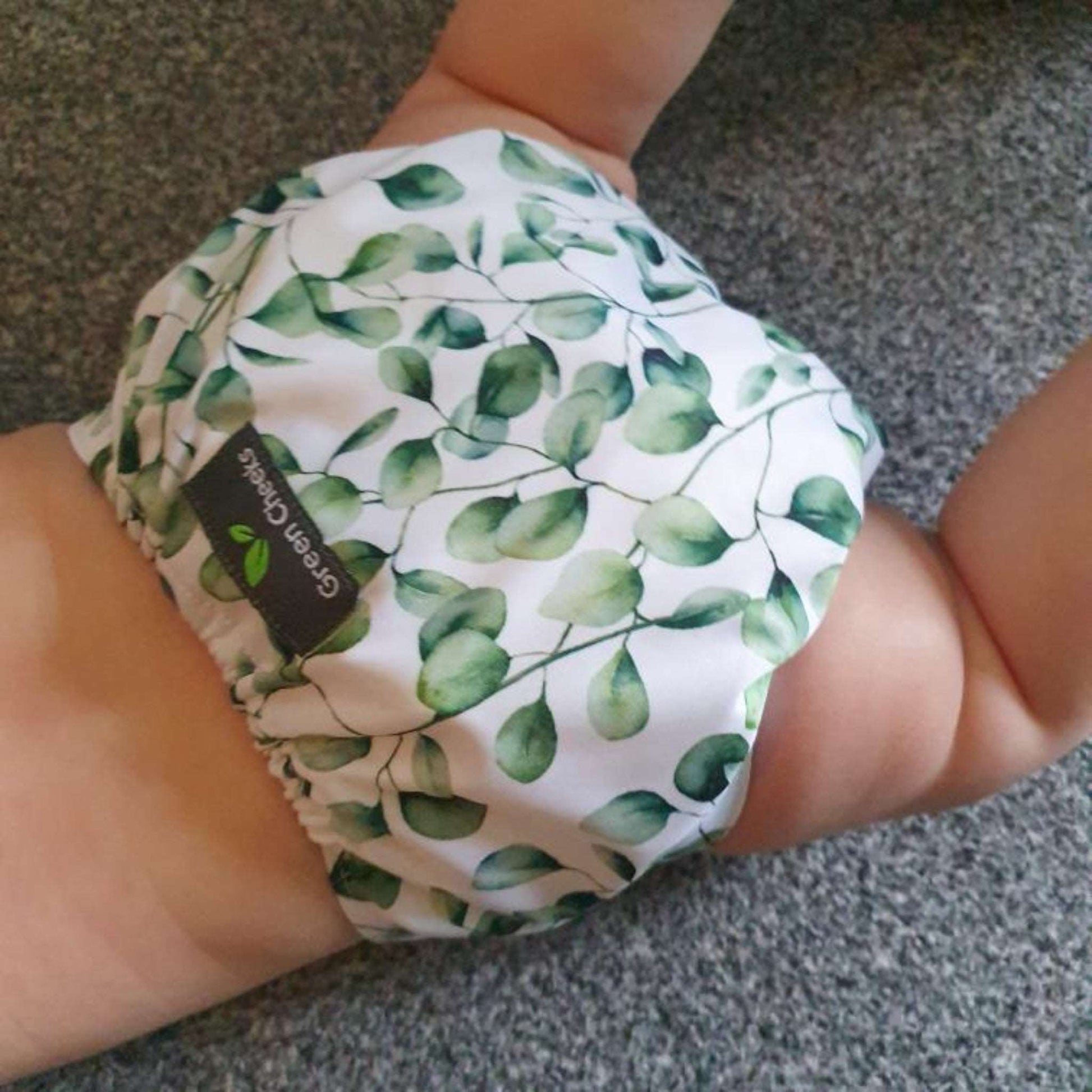 Leafy Botanical Cloth Pocket Nappy