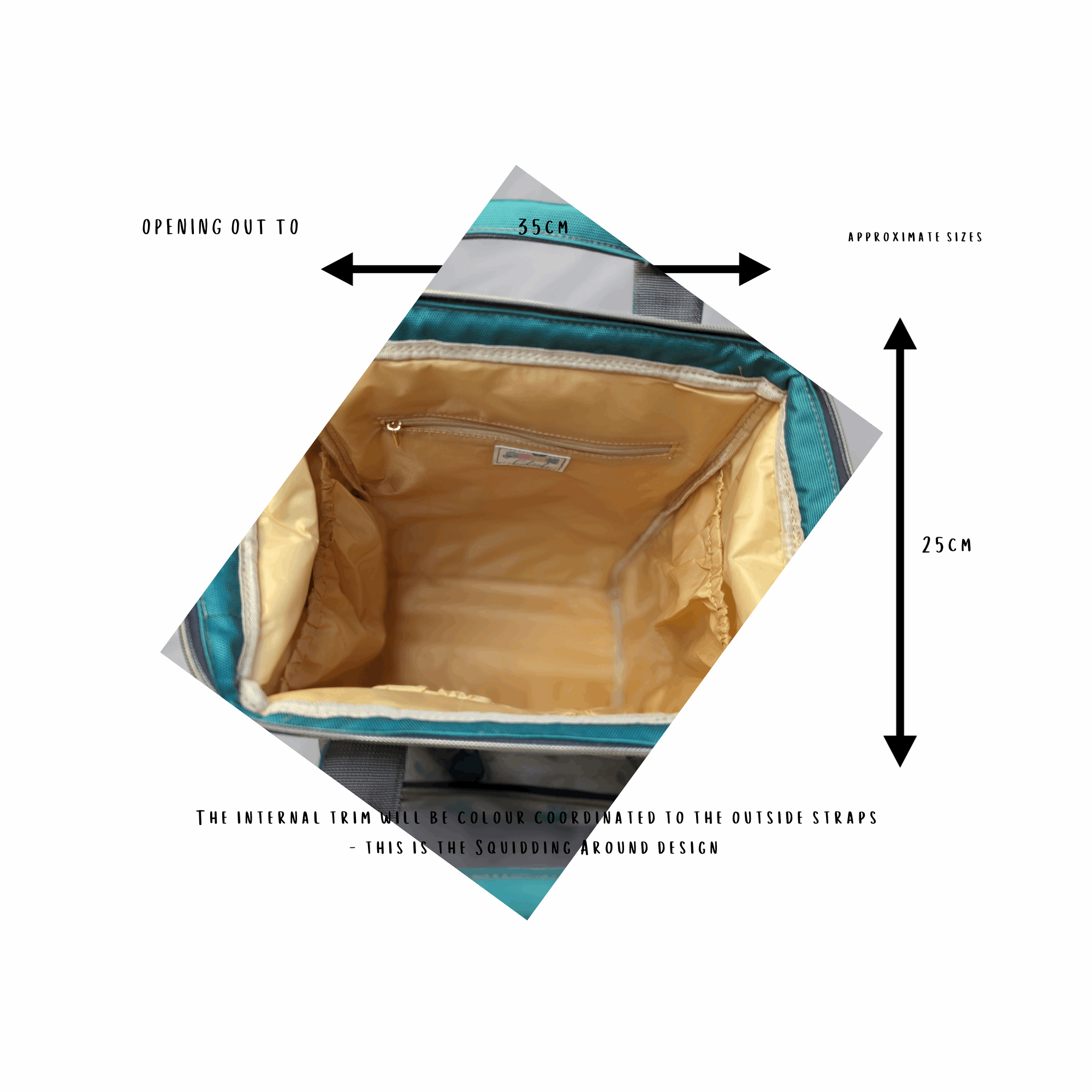 Green Baby Changing Backpack Bag - Turtle Recall - Green Cheeks - Diaper Bag