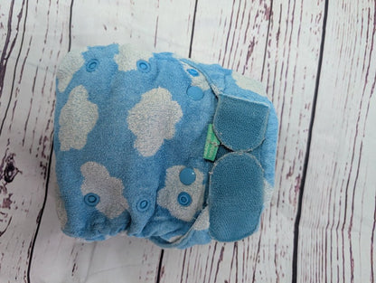 Heavy Duty & Overnight Cloth Nappies - Pre - Loved or Sample Sale - Green Cheeks - cloth nappy