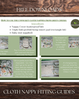 How To Put On & Use Cloth Nappies - Free Digital Downloads - Green Cheeks - Check List