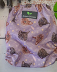 Justa - The Pocket Nappy - Green Cheeks - cloth nappy