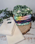 Night Time Nappy Kit - Two Part Cloth Nappy System - For A Dry Night, Every Night - Green Cheeks - cloth nappy