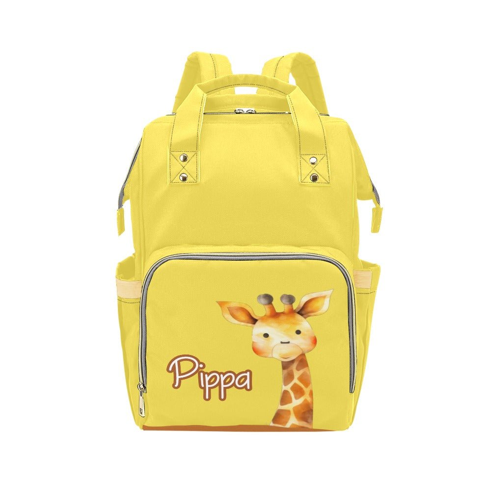 Personalised & Customised - Backpack Baby Changing Bag - Green Cheeks - Diaper Backpack (1688)