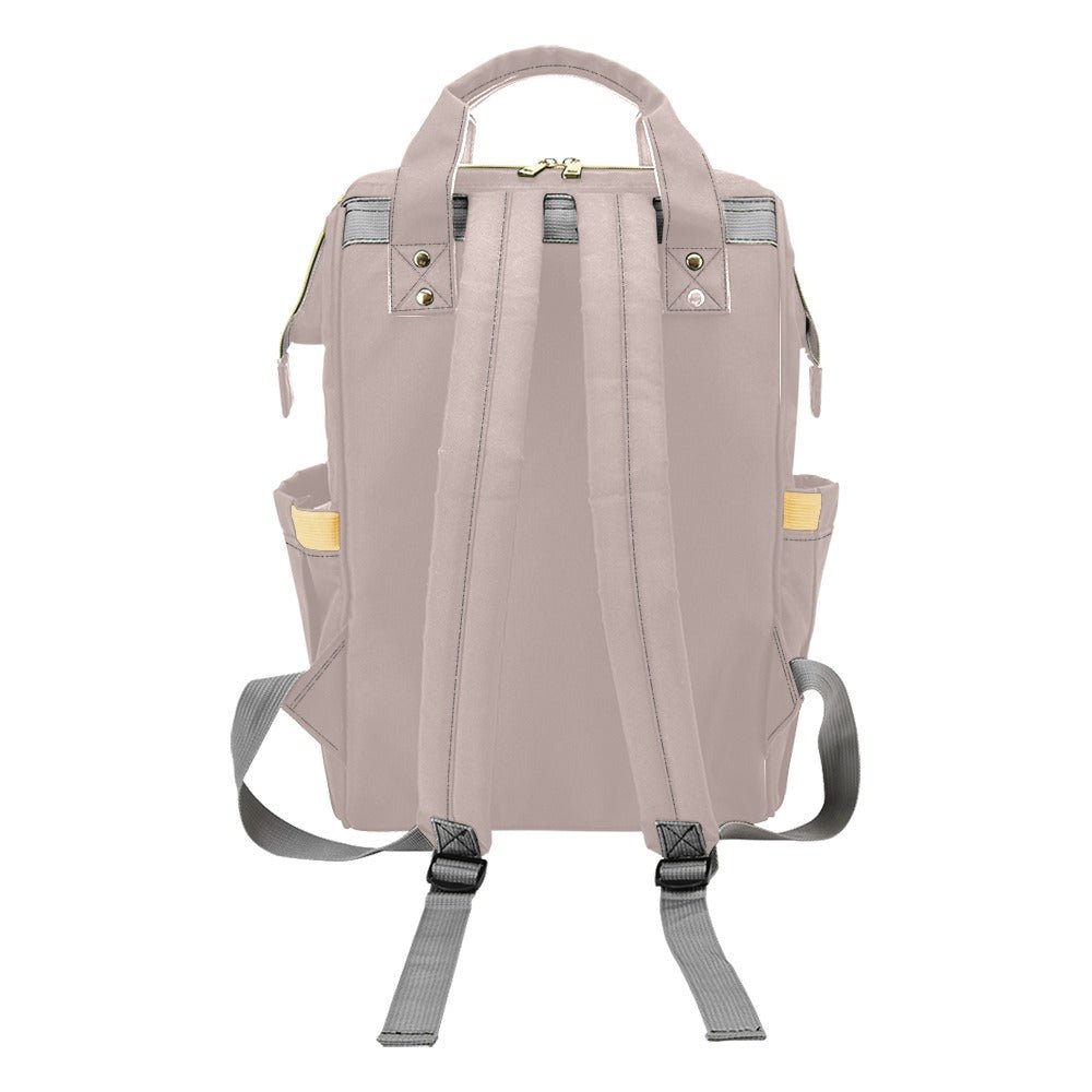 Personalised & Customised - Backpack Baby Changing Bag - Green Cheeks - Diaper Backpack (1688)