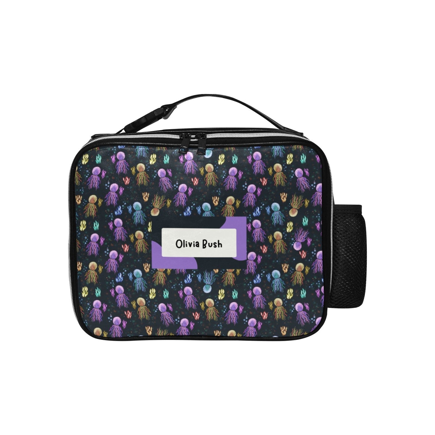 Personalised Lunch Bag for School - Customised Design - Green Cheeks - Bags