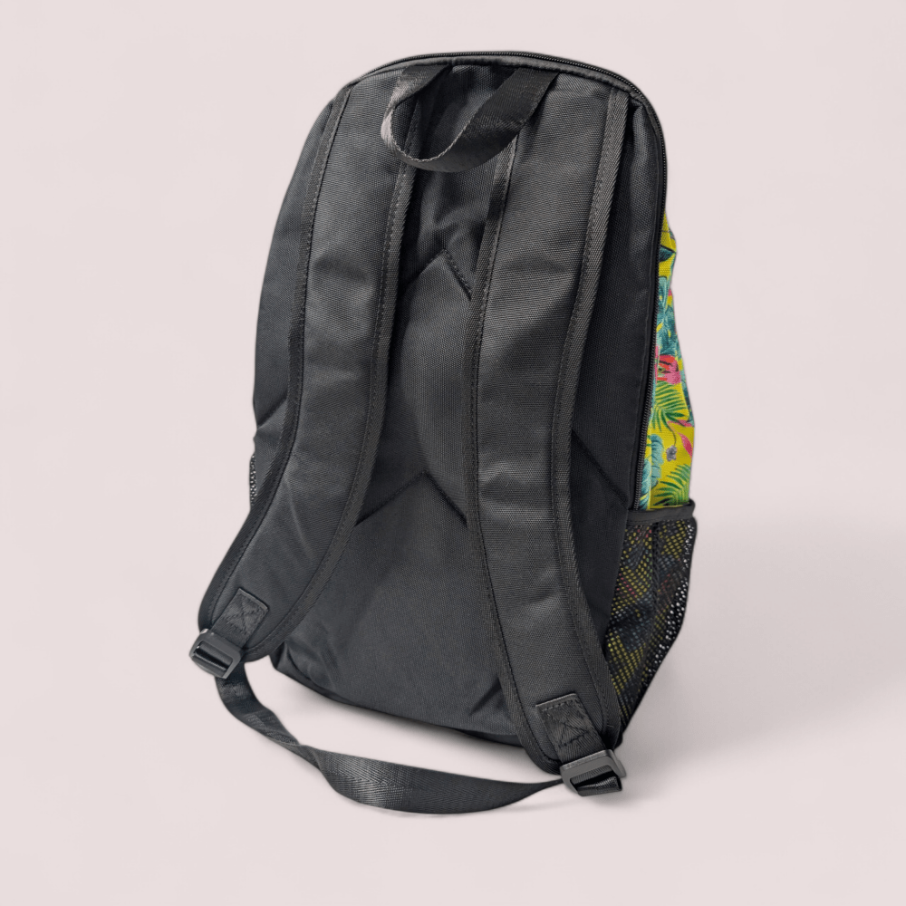 Personalised School Bag - Custom Design with Unique Patterns - Green Cheeks - School Bag