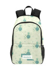 Personalised School Bag - Custom Design with Unique Patterns - Green Cheeks - School Bag