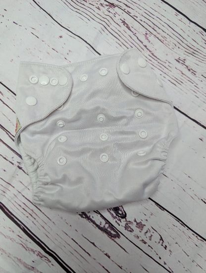 Pocket Nappies - Pre - Loved or Sample Sale - Green Cheeks - cloth nappy