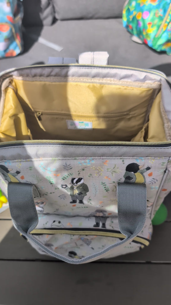 Packing a baby changing bag 