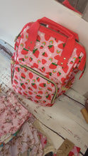 Load and play video in Gallery viewer, Pack a Green Cheeks Baby Changing Bag

