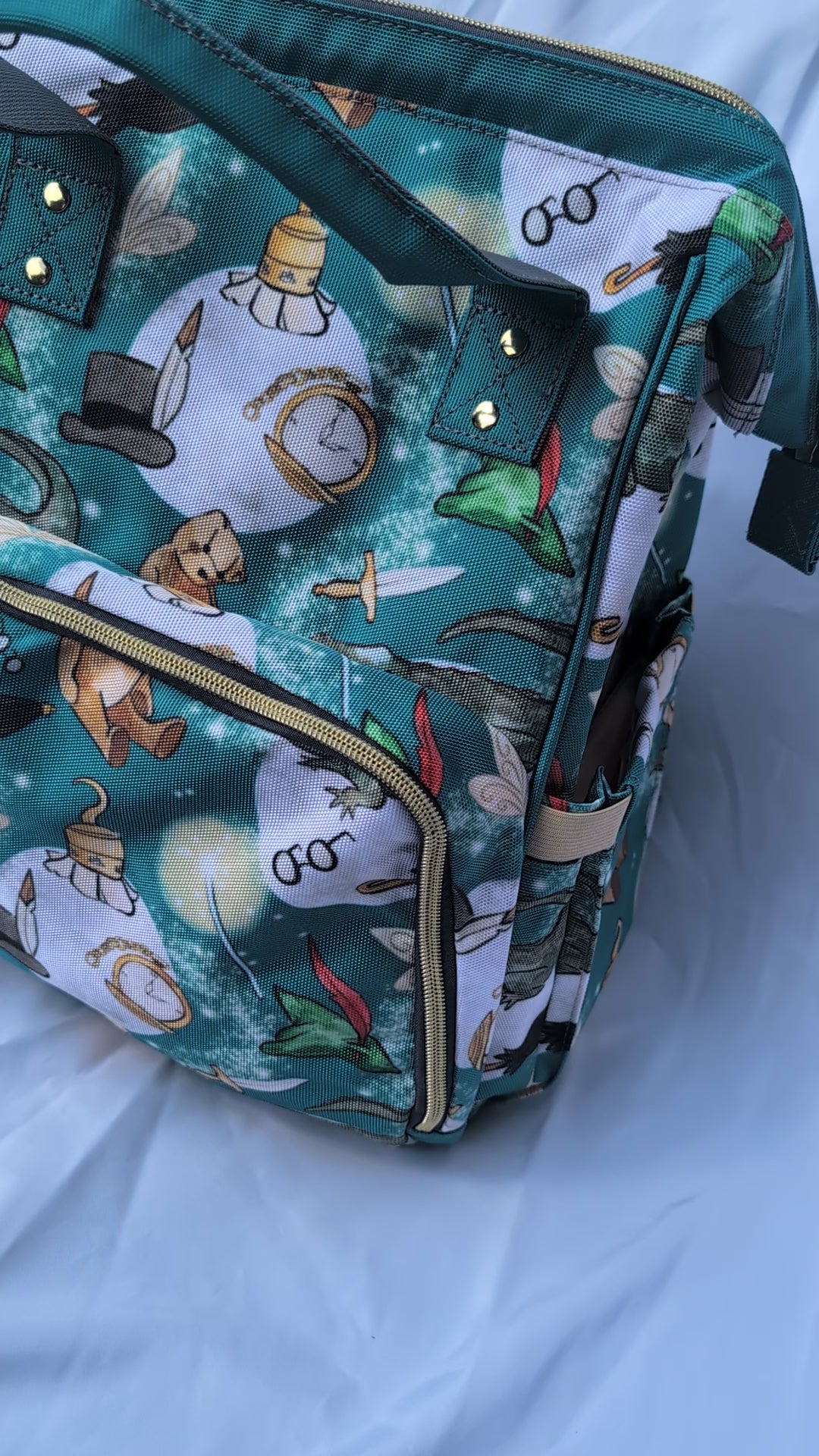 Green Cheeks New Baby Changing Bag