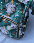 Green Cheeks New Baby Changing Bag