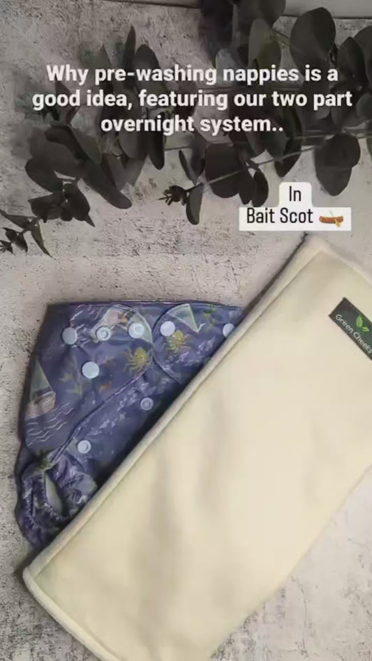 How to use a two part cloth nappy system for no leaks 