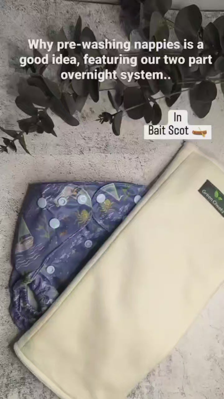 How to use a two part cloth nappy system for no leaks 