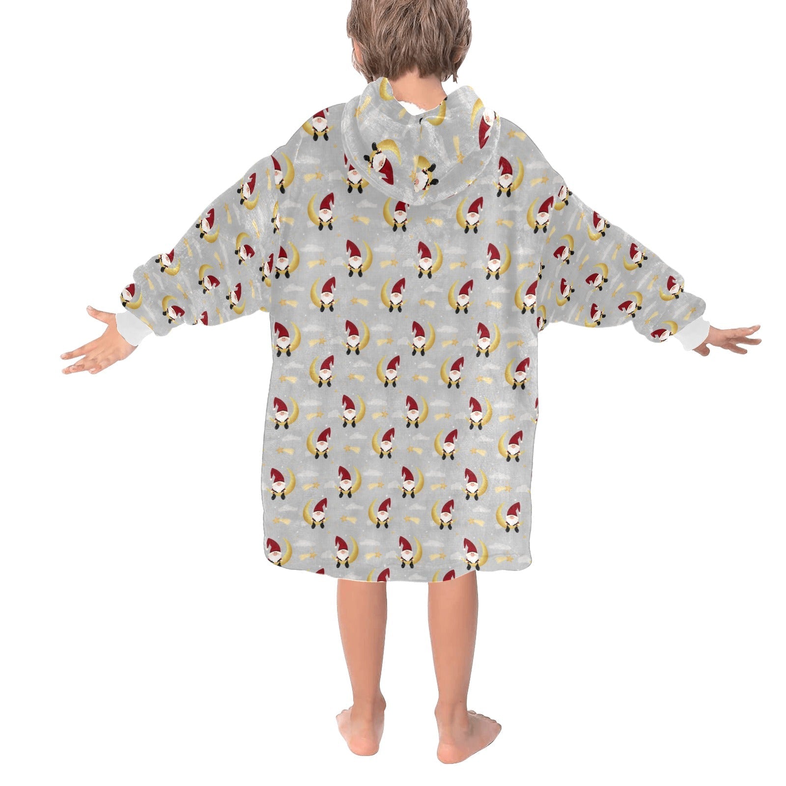 Put A Gonk On It - Hooded Blanket - Green Cheeks - Blanket