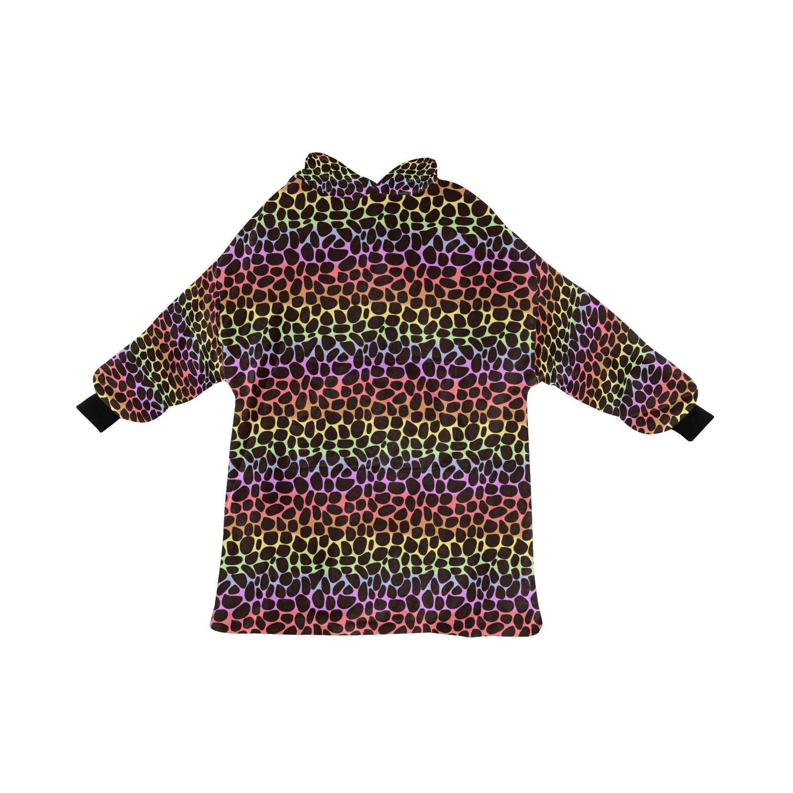 Rainbow Roar - Hooded Blanket - Green Cheeks - Blanket