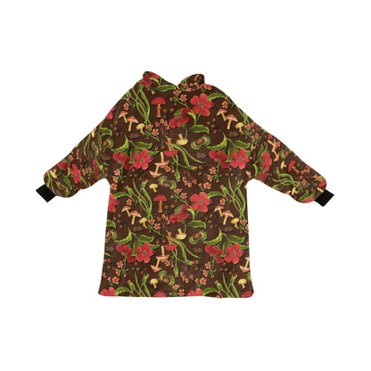 Smushy - Hooded Blanket - Green Cheeks - Blanket