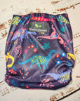 The Cloth Nappy Wrap - Our Unpocket® Reusable Nappy Cover - Green Cheeks - cloth nappy