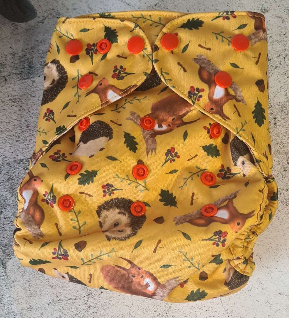 The Cloth Nappy Wrap - Our Unpocket® Reusable Nappy Cover - Green Cheeks - cloth nappy