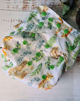 The Cloth Nappy Wrap - Our Unpocket® Reusable Nappy Cover - Green Cheeks - cloth nappy