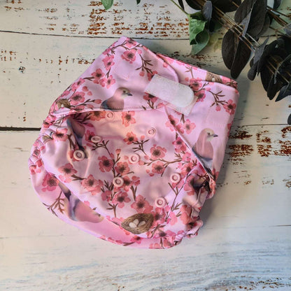 The Cloth Nappy Wrap - Our Unpocket® Reusable Nappy Cover - Green Cheeks - cloth nappy