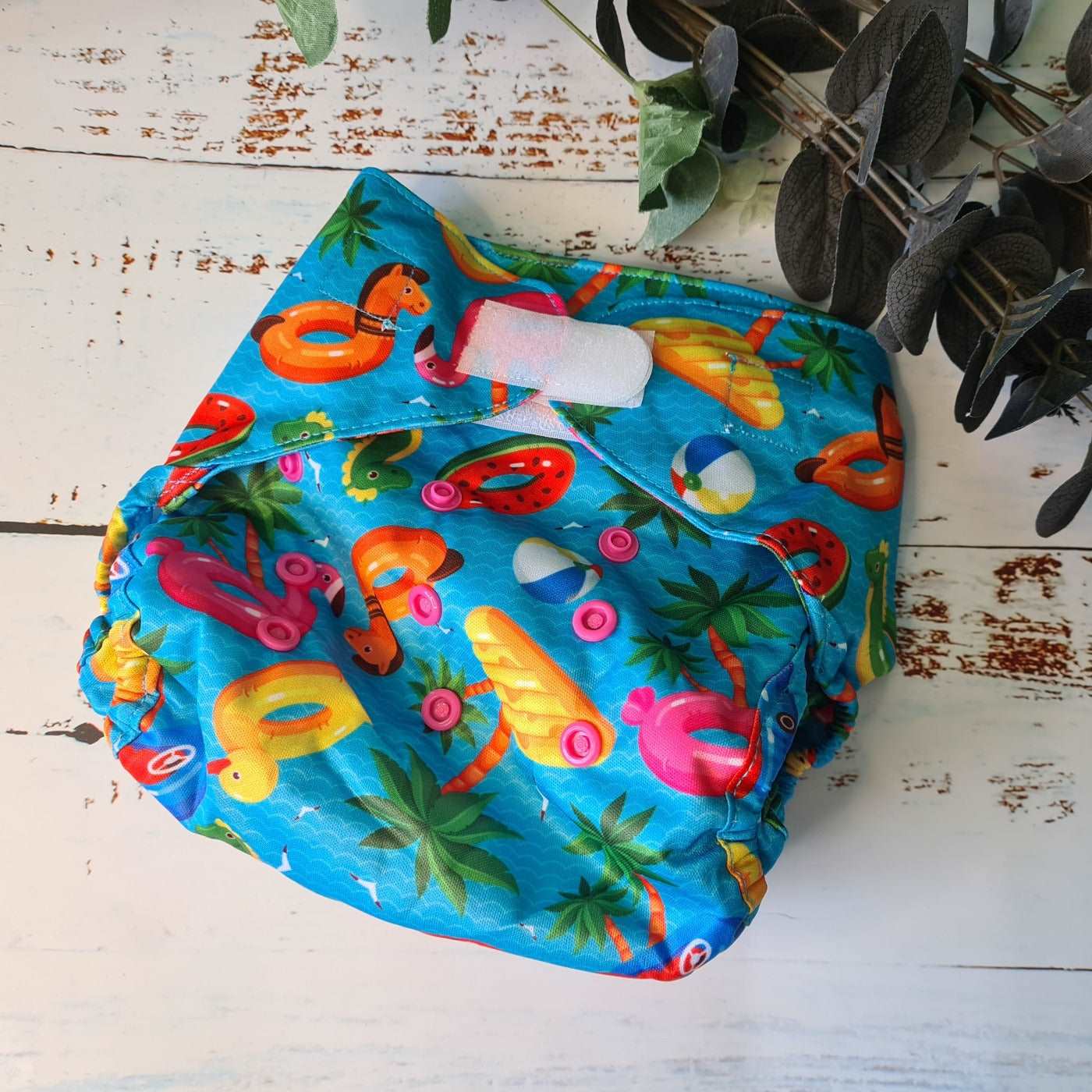 The Cloth Nappy Wrap - Our Unpocket® Reusable Nappy Cover - Green Cheeks - cloth nappy