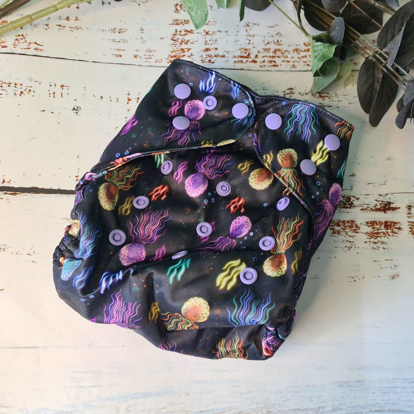 The Cloth Nappy Wrap - Our Unpocket® Reusable Nappy Cover - Green Cheeks - cloth nappy