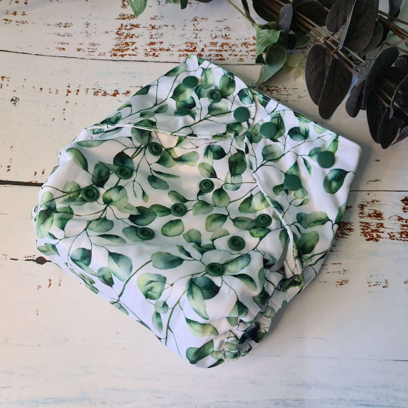 The Cloth Nappy Wrap - Our Unpocket® Reusable Nappy Cover - Green Cheeks - cloth nappy