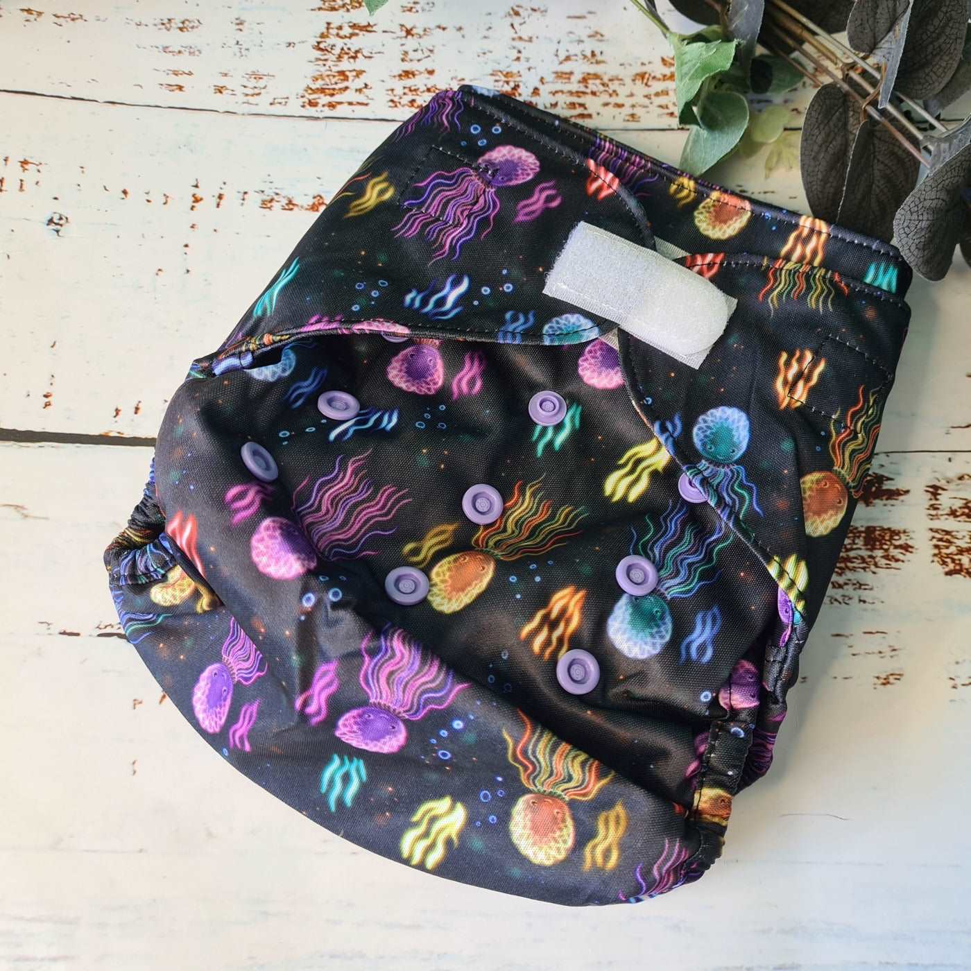 The Cloth Nappy Wrap - Our Unpocket® Reusable Nappy Cover - Green Cheeks - cloth nappy