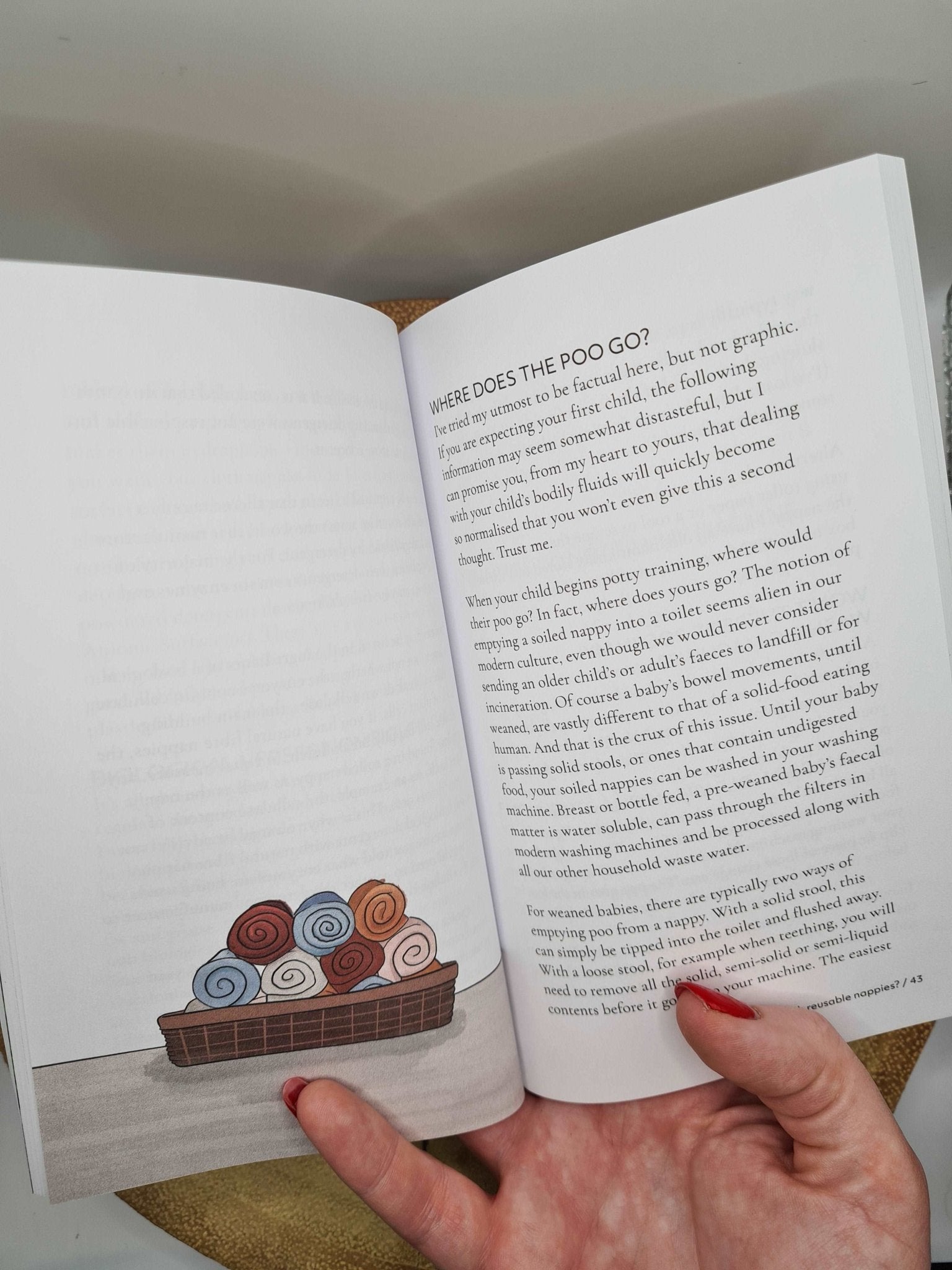 The Joy of Reusable Nappies by Laura Tweedale - A book to help parents thrive on their cloth nappy journey - Green Cheeks - Book