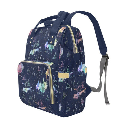 🧙‍♂️ The Sorting Bag – Magical Baby Changing Backpack | Spacious, Stylish & Practical Nappy Bag - Green Cheeks - Diaper Bag